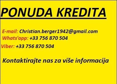 Ponuda kredit novac brzo za 4 sata